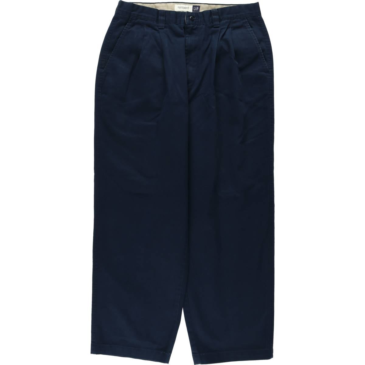 古着 ギャップ GAP EASY FIT ツータック コーデュロイパンツ メンズw34