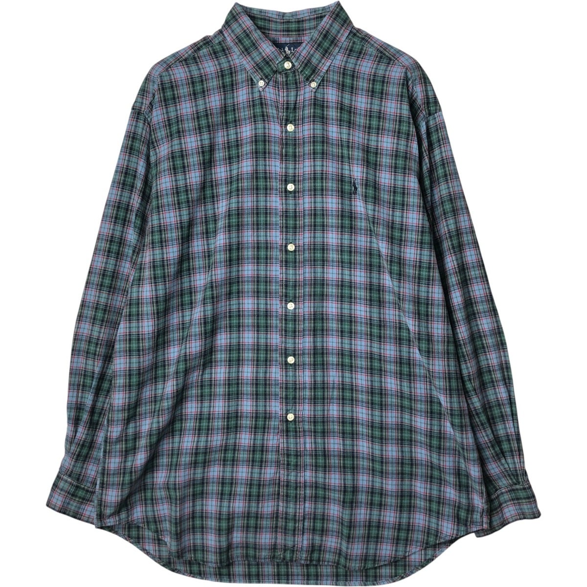 古着 ラルフローレン Ralph Lauren GOLF TILDEN 長袖 ボタンダウン