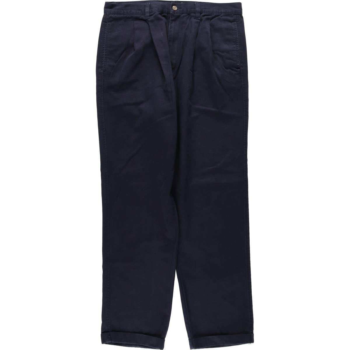 古着 00年代 エディーバウアー Eddie Bauer ツータック チノショーツ