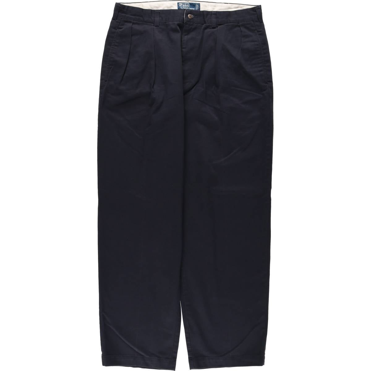 ラルフローレン 90s ツータックチノパンツ 36/30 ANDREW PANT 古着 ラルフローレン Ralph Lauren POLO by Ralph Lauren ANDREW PANT