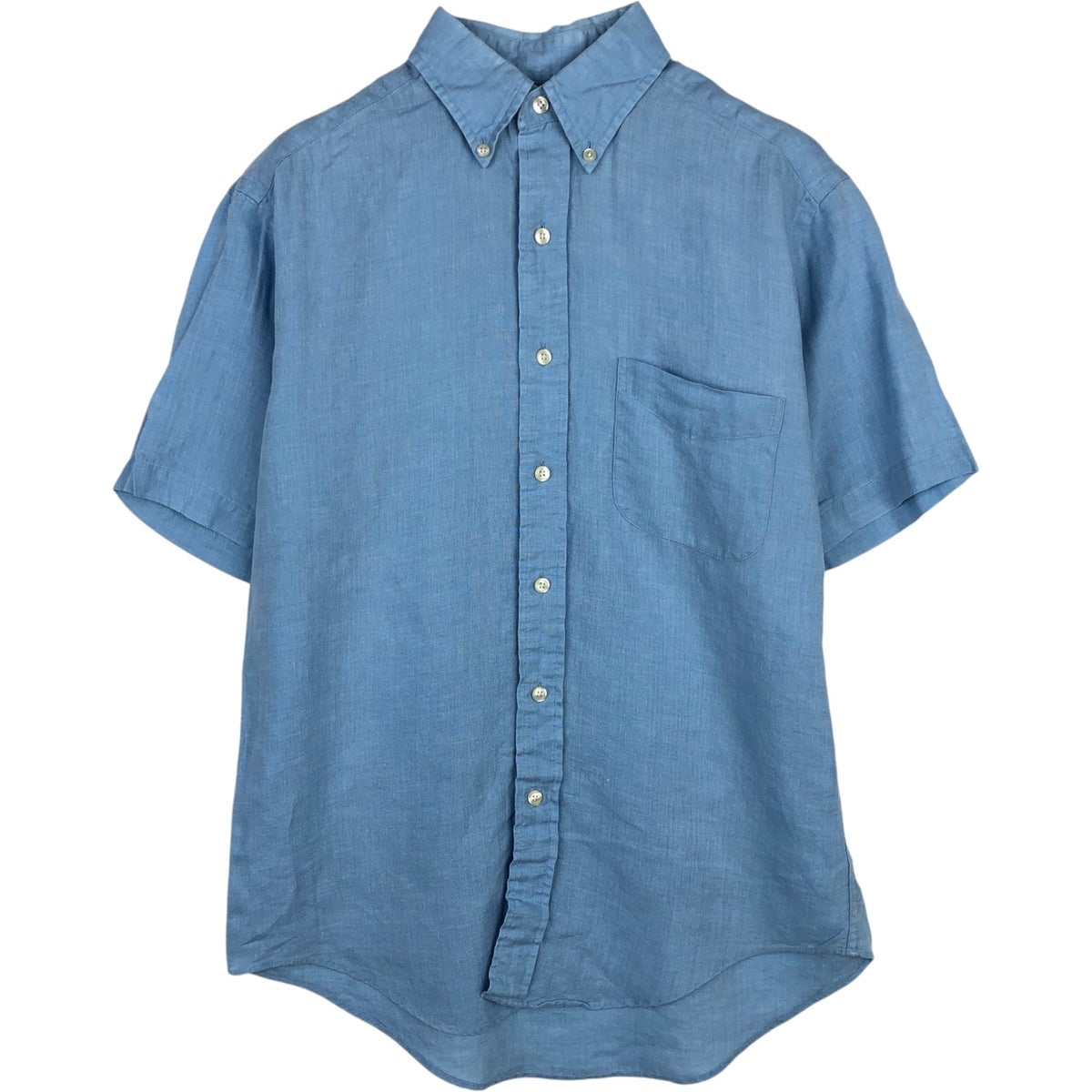 古着 ブルックスブラザーズ Brooks Brothers IRISH LINEN 半袖 リネン