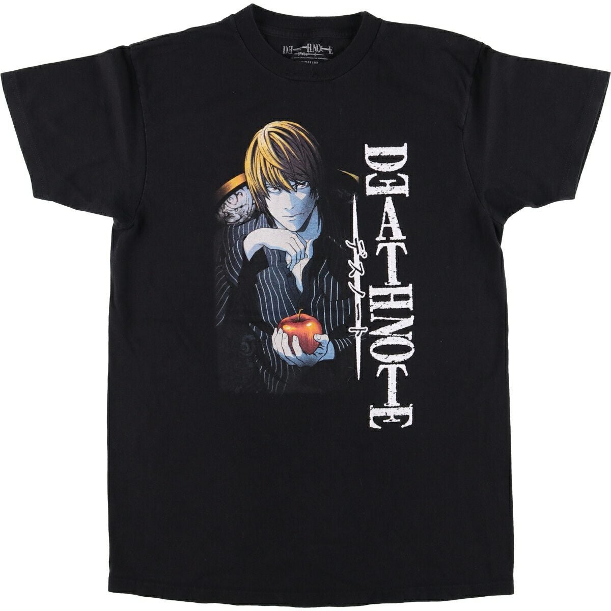 古着 DEATH NOTE デスノート アニメ キャラクタープリントTシャツ
