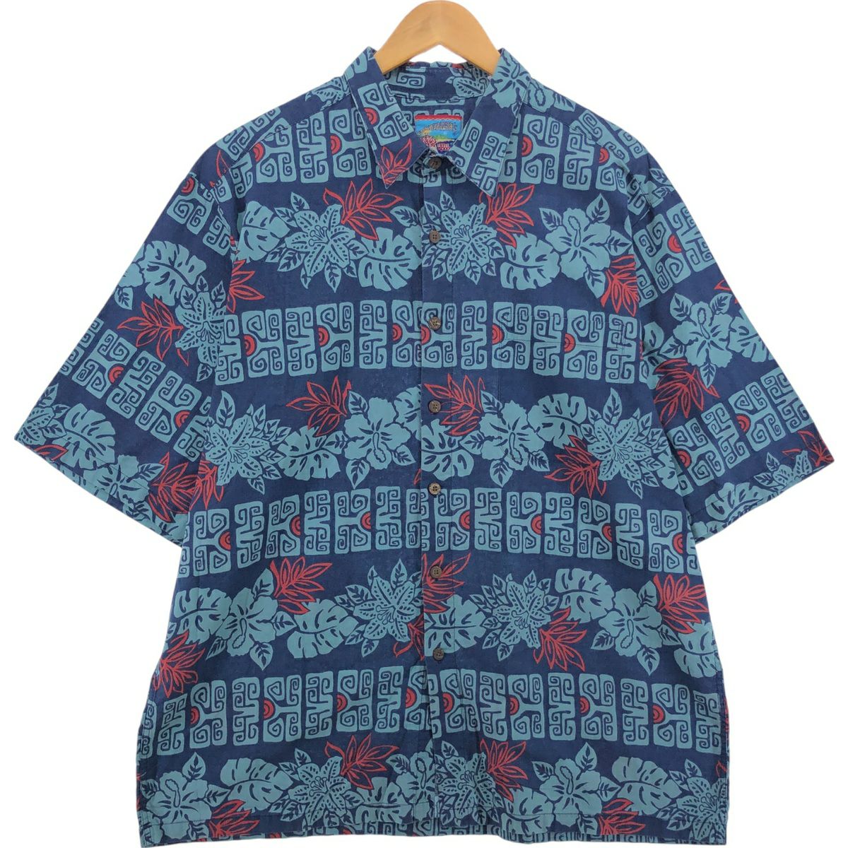 古着 レインスプーナー REYNSPOONER MELE KALIKIMAKA クリスマス限定