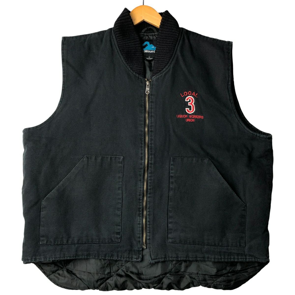 古着 ビッグスミス Big Smith 中綿入り ダックベスト メンズXL相当