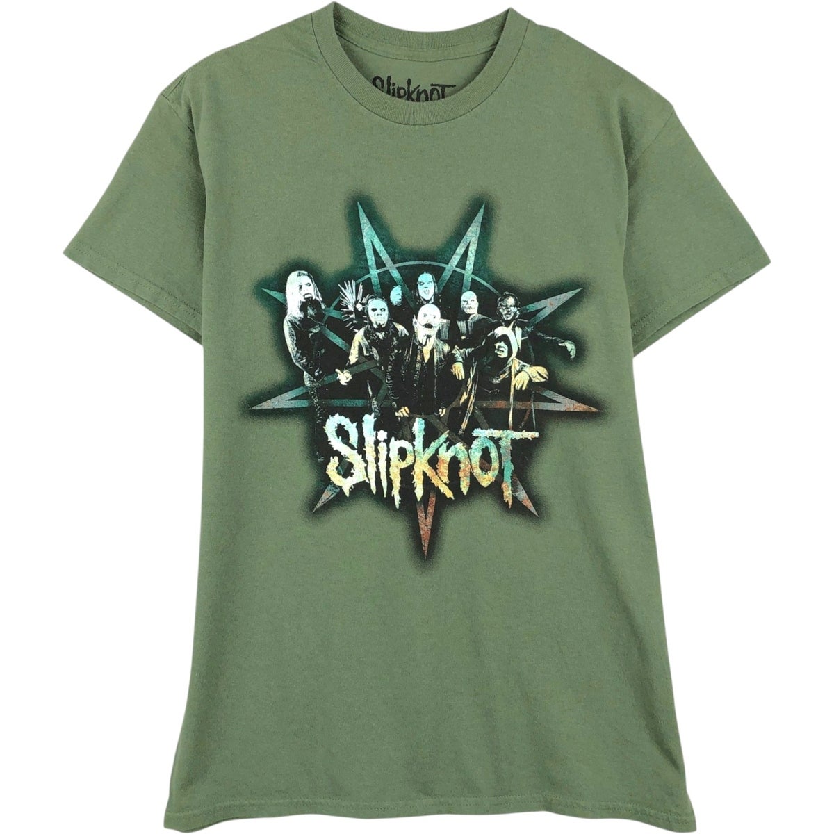 古着 Slipknot スリップノット バンドTシャツ バンT メンズM相当