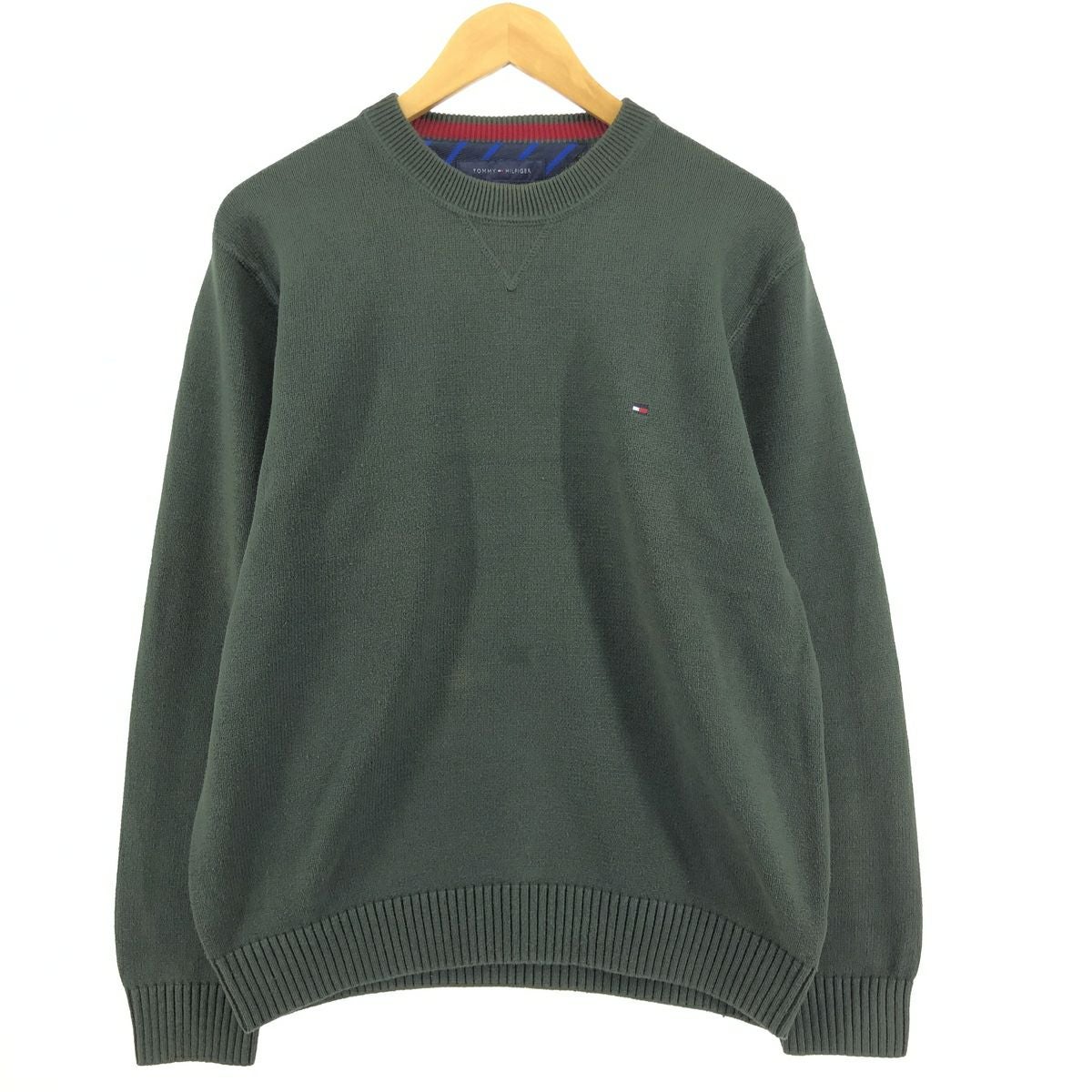 古着 トミーヒルフィガー TOMMY HILFIGER ハーフジップスウェット