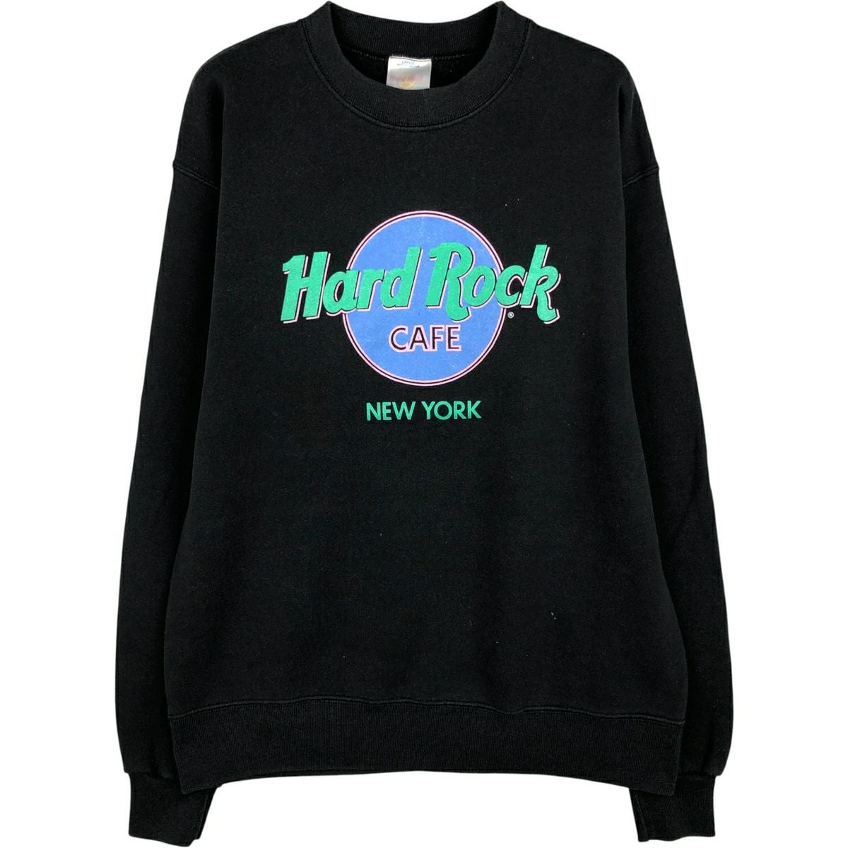 古着 HARD ROCK CAFE ハードロックカフェ アドバタイジング スウェット