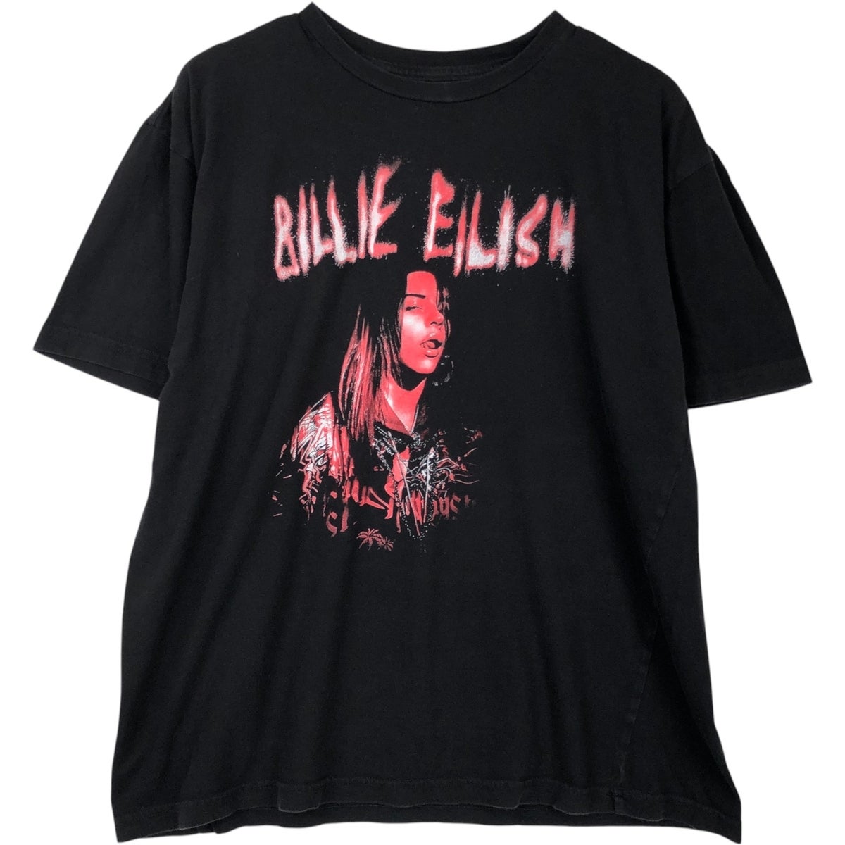 古着 BILLIE EILISH ビリーアイリッシュ バンドTシャツ バンT メンズM