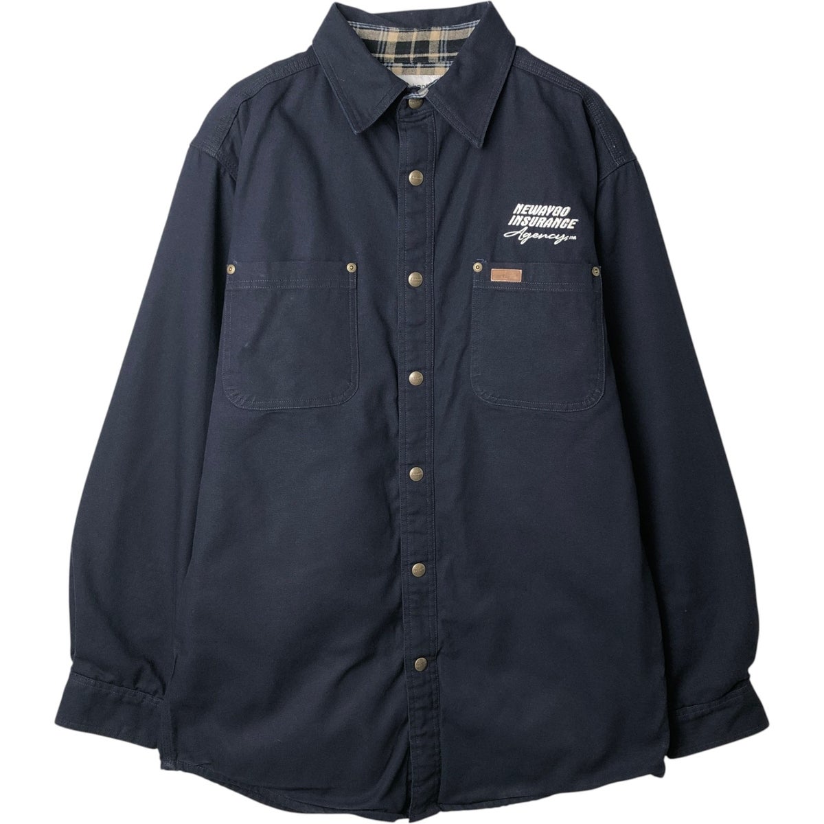 古着 カーハート Carhartt FRシリーズ 長袖 ダックワークシャツ メンズ