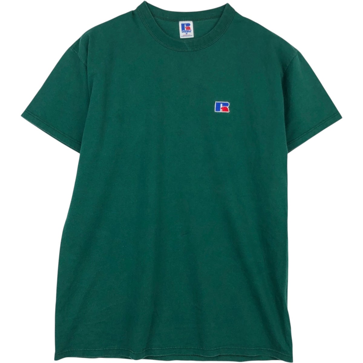 古着 80年代 ラッセル Russell 金タグ プリントTシャツ USA製 メンズM