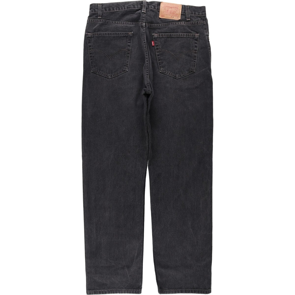 古着 00年代 リーバイス Levis 505 REGULAR FIT STRAIGHT LEG ブラック
