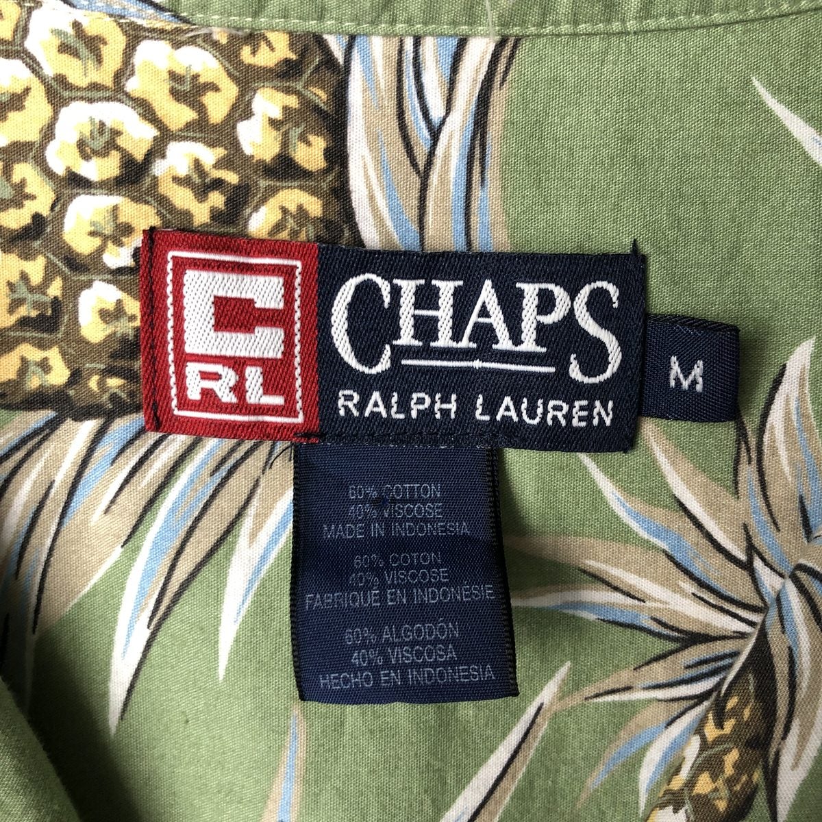 古着 ラルフローレン Ralph Lauren CHAPS チャップス 総柄