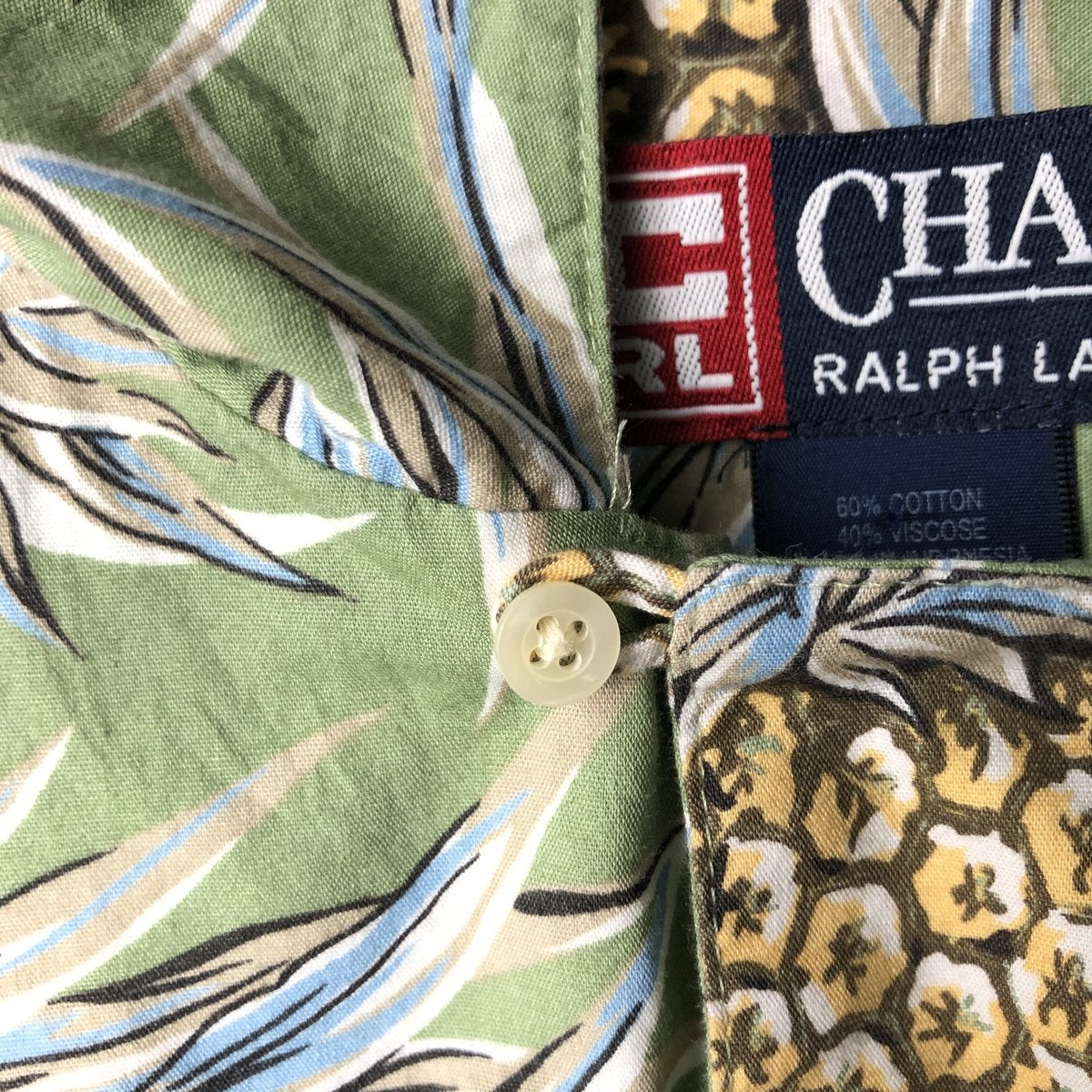 古着 ラルフローレン Ralph Lauren CHAPS チャップス 総柄