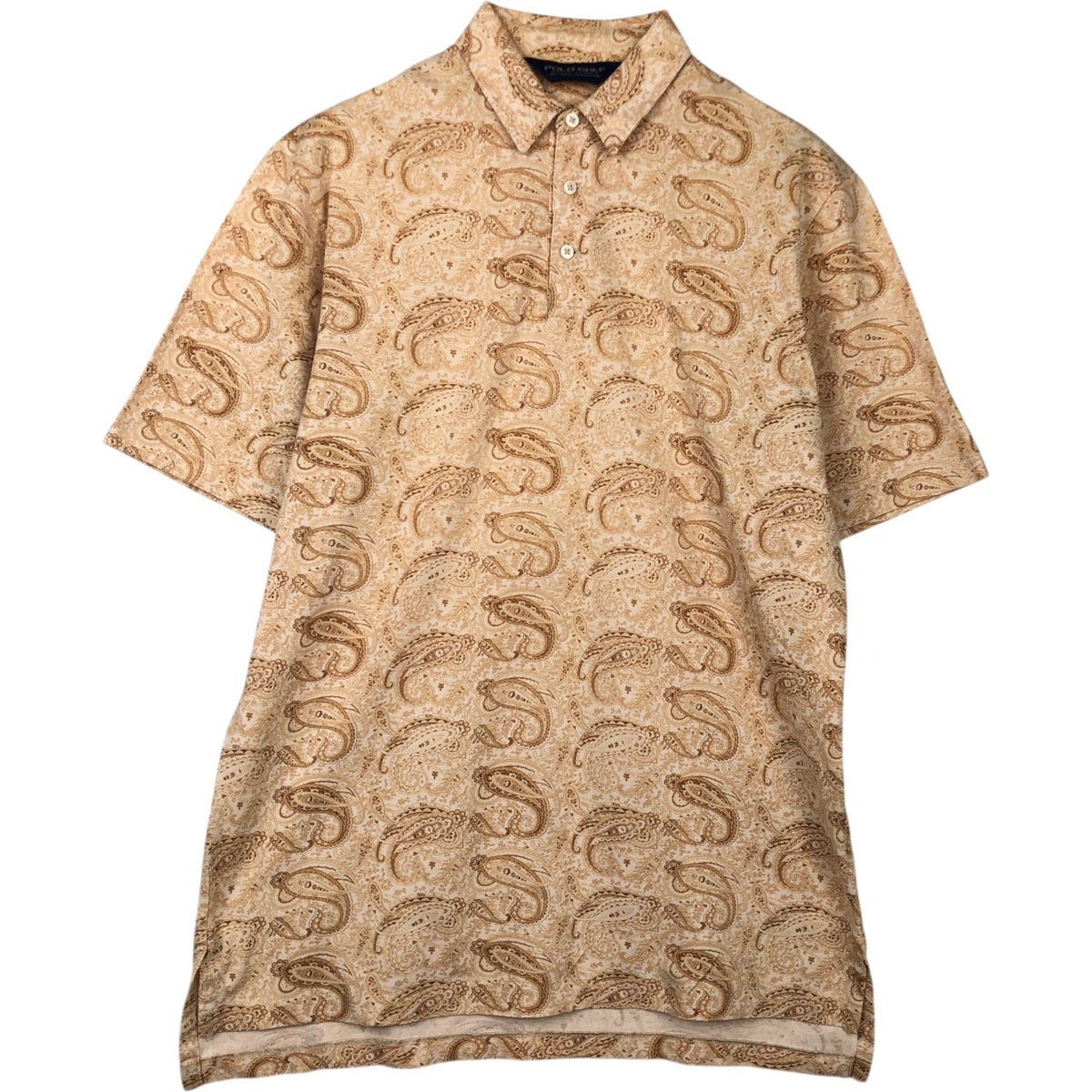 古着 ラルフローレン Ralph Lauren POLO GOLF ポロゴルフ ペイズリー柄