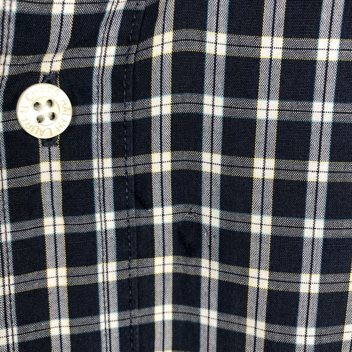 古着 ラルフローレン Ralph Lauren CHAPS チャップス 半袖 ボタン
