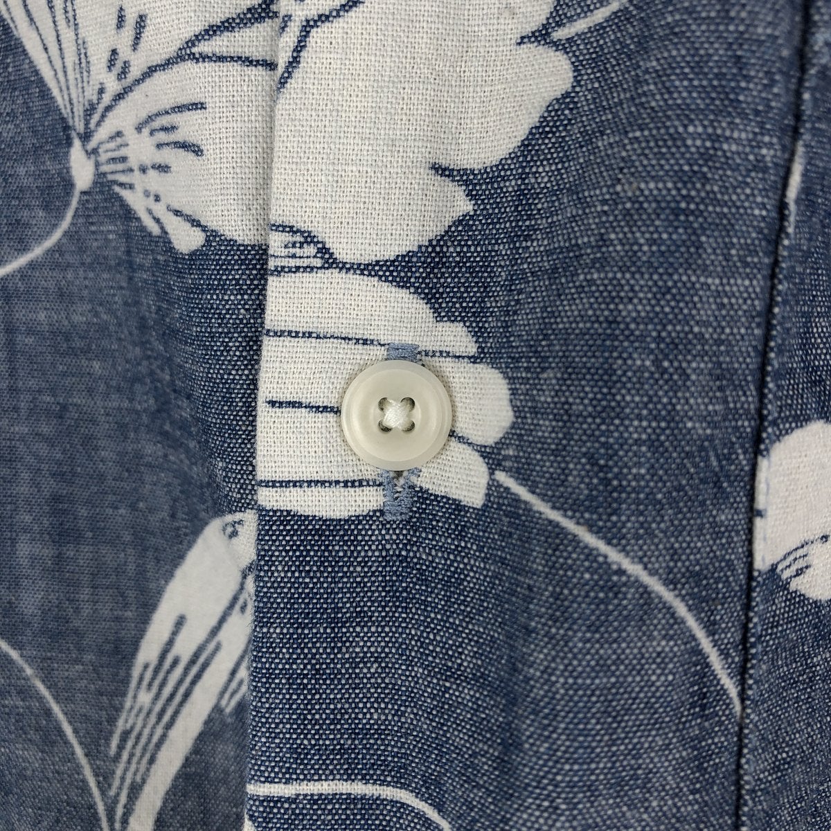 古着 00年代 ギャップ GAP 総柄 花柄 オープンカラー ハワイアンアロハ