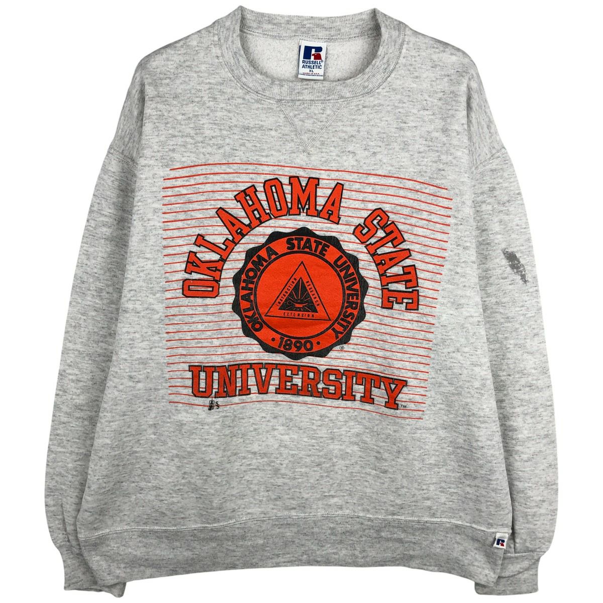 古着 90年代 ラッセル Russell HIGH COTTON カレッジスウェットシャツ