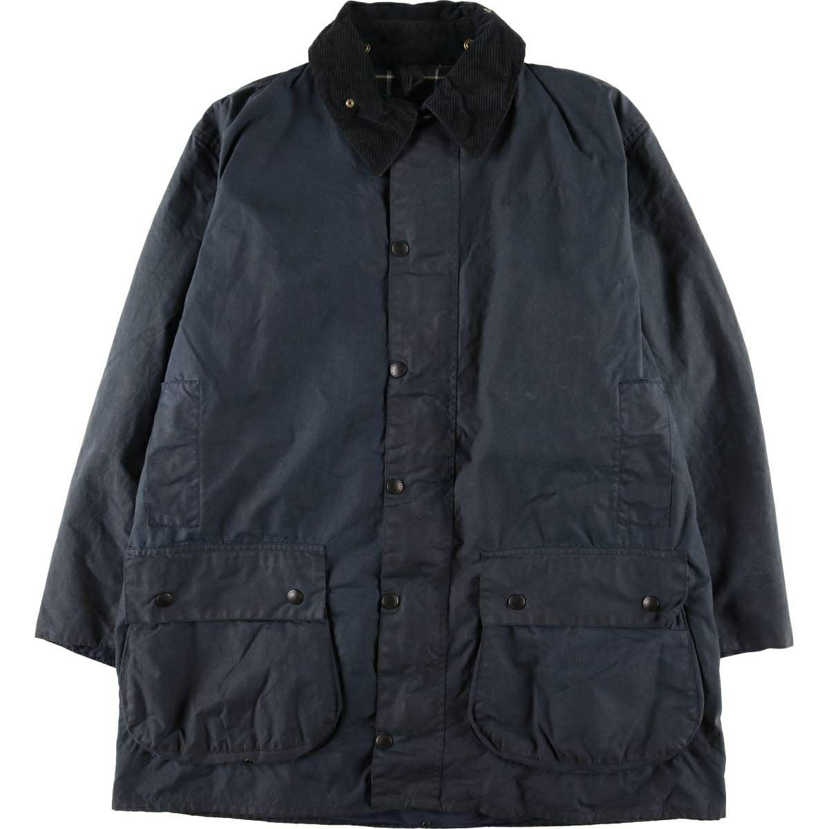 古着 80～90年代 バブアー Barbour BORDER ボーダー 旧3ワラント