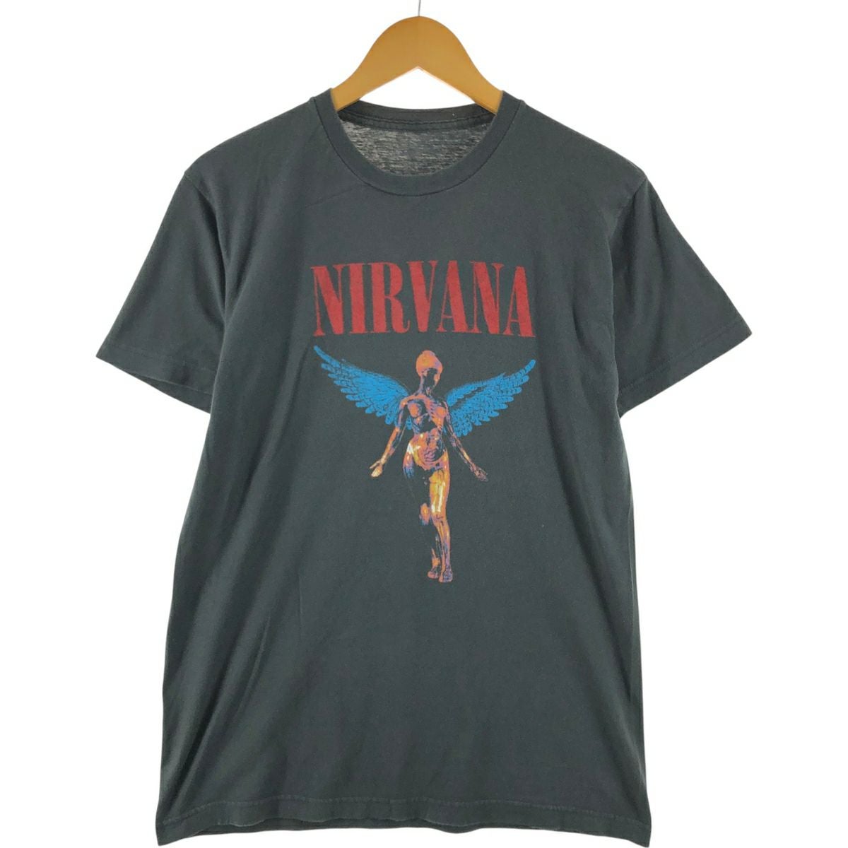 古着 NIRVANA ニルヴァーナ バンドTシャツ バンT メンズS相当