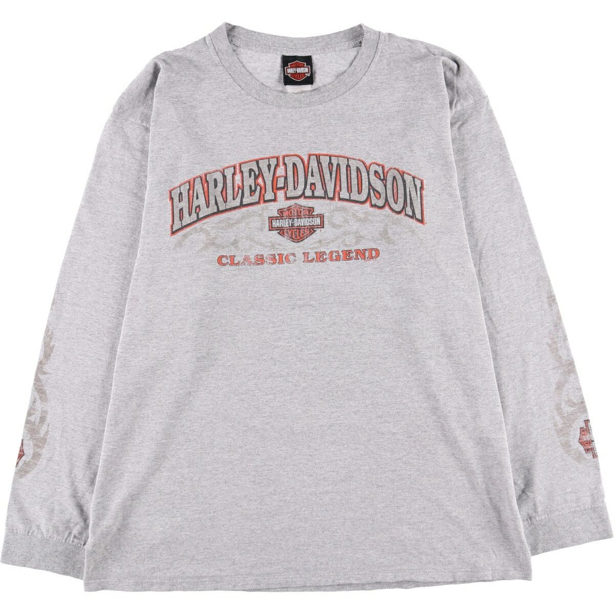 古着 00年代 ハーレーダビッドソン Harley-Davidson Vネック ロングTシャツ ロンT レディースS相当 /eaa543072 古着 00年代 ハーレーダビッドソン Harley-Davidson Vネック ロングT