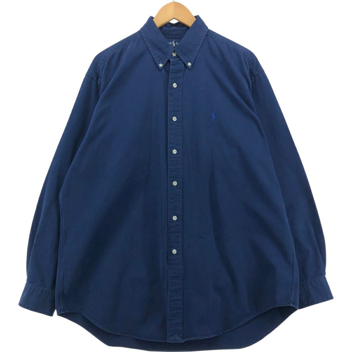 古着 ラルフローレン Ralph Lauren BLAKE ポロベア 長袖 ボタンダウン