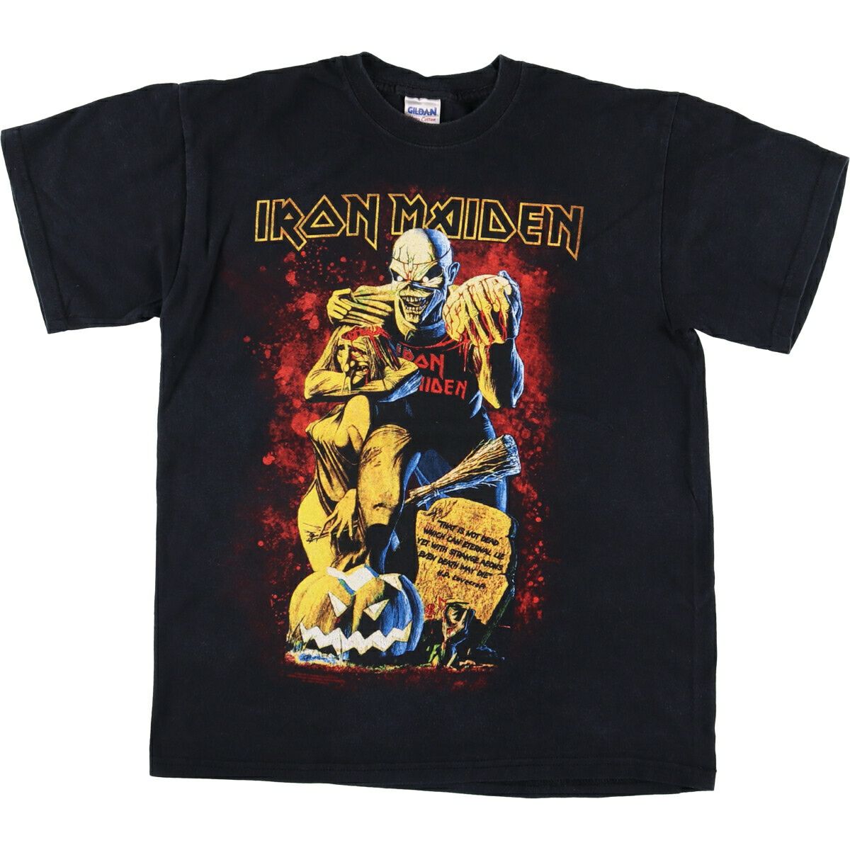 古着 ギルダン GILDAN IRON MAIDEN アイアンメイデン バンド