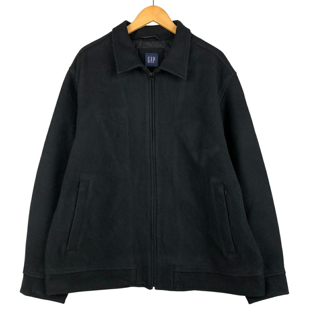 古着 00年代 ギャップ GAP 中綿入り ウールスポーツジャケット メンズL