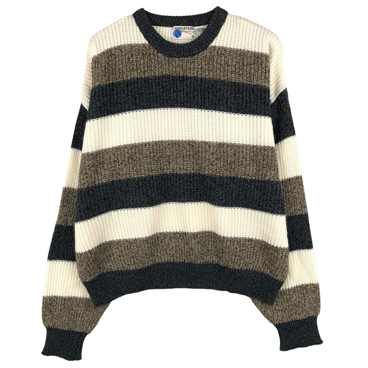 古着 90年代 セントジョンズベイ STJOHNSBAY ラミー×コットンニット