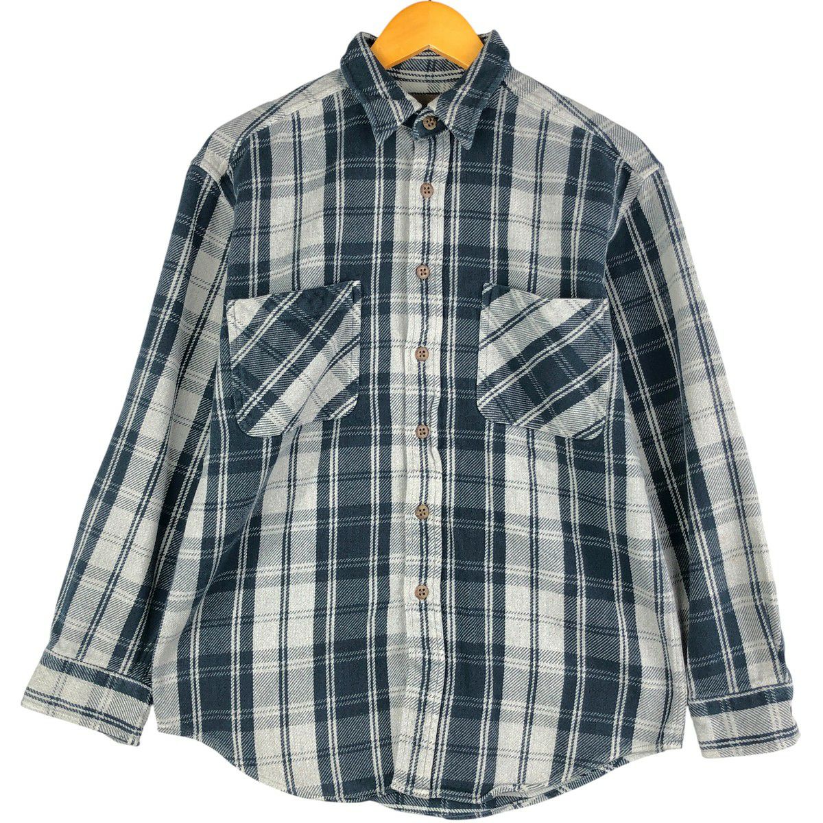 古着 フィルソン FILSON 長袖 フランネルチェックシャツ メンズXL相当