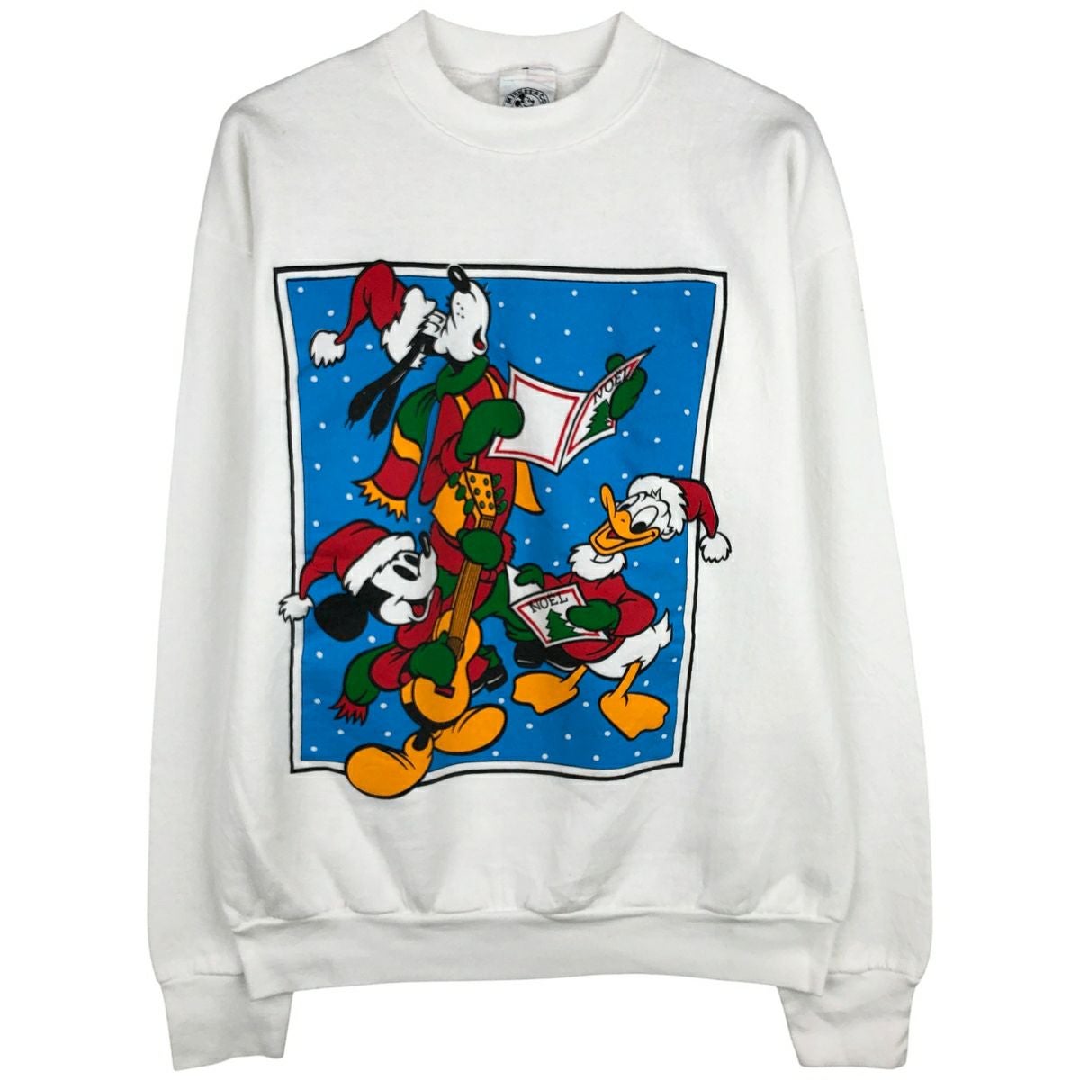 古着 90年代 MINNIE MOUSE ミニーマウス 大判プリント キャラクター