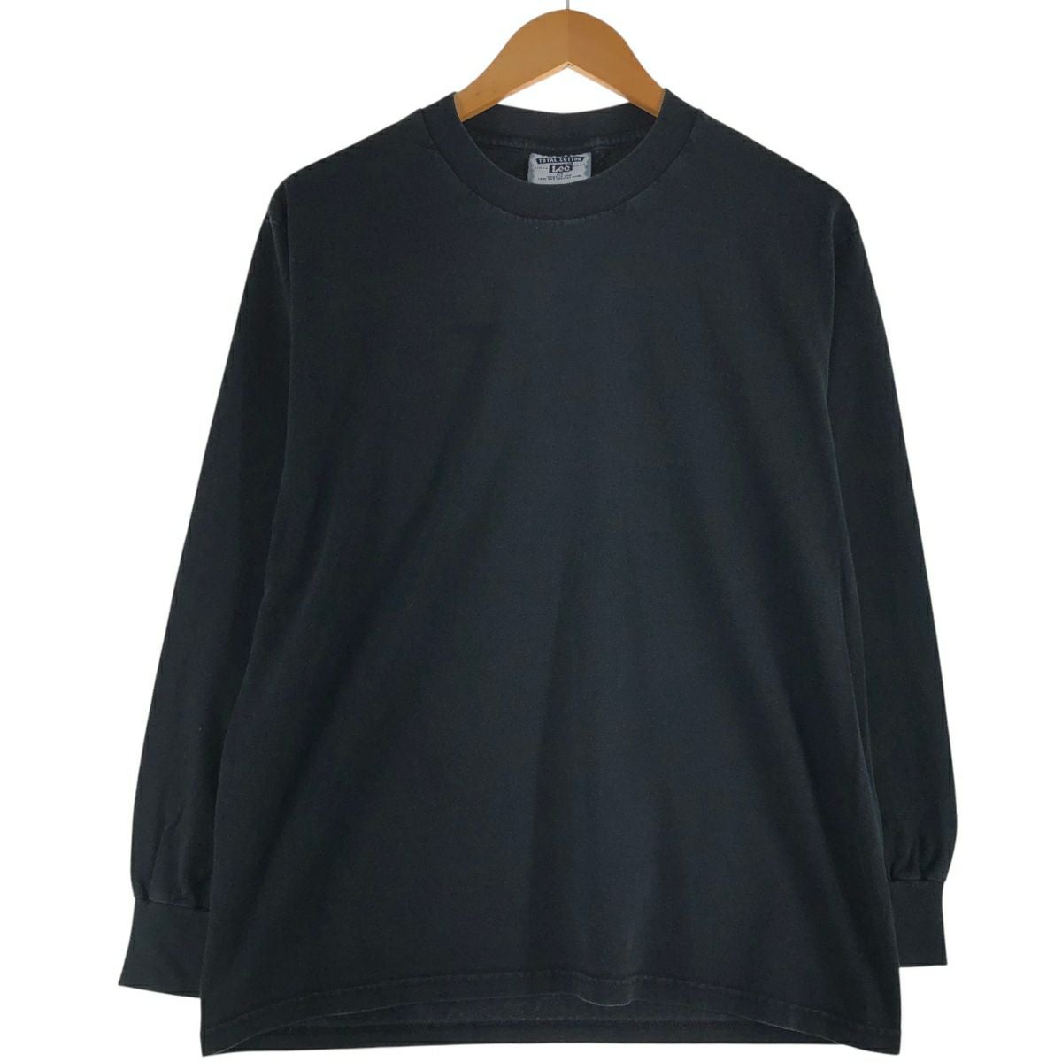 古着 90年代 リー Lee ヘンリーネック ロングTシャツ ロンT USA製