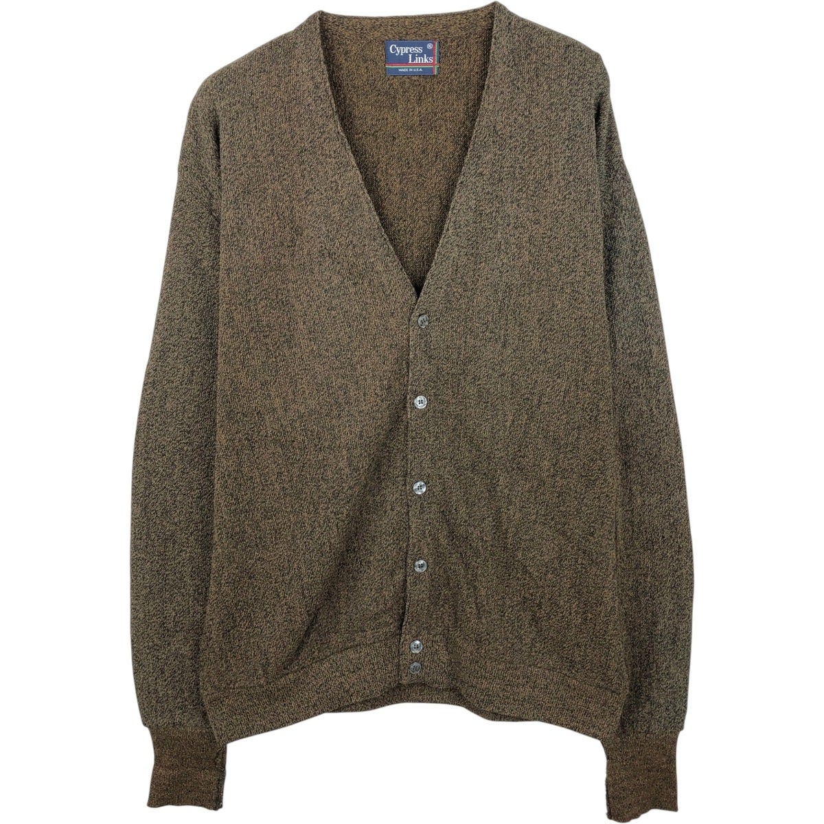 古着 60年代 WESTWOOD ニットカーディガン USA製 メンズM相当