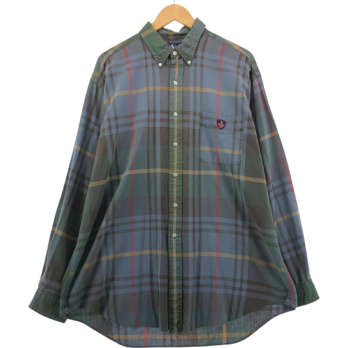 古着 ラルフローレン Ralph Lauren THE BIG SHIRT 長袖 ボタンダウン