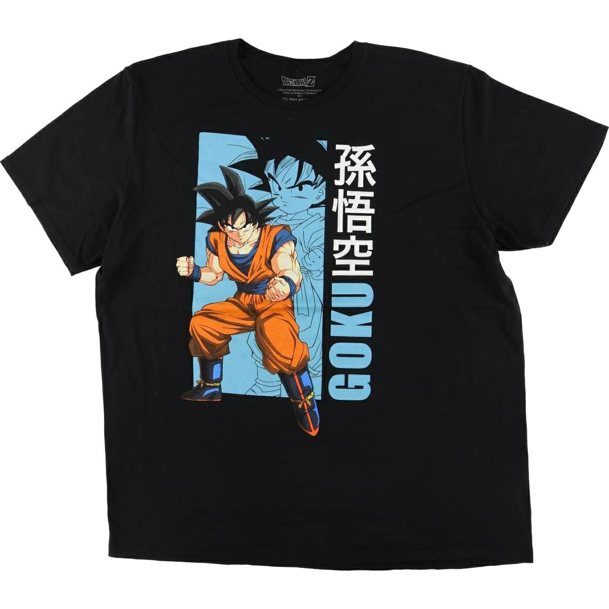 古着 90s ドラゴンボール孫悟空 シャツ アニメ 古着 プリミティブ PRIMITIVE DORAGONBALL超 ドラゴンボールスーパー