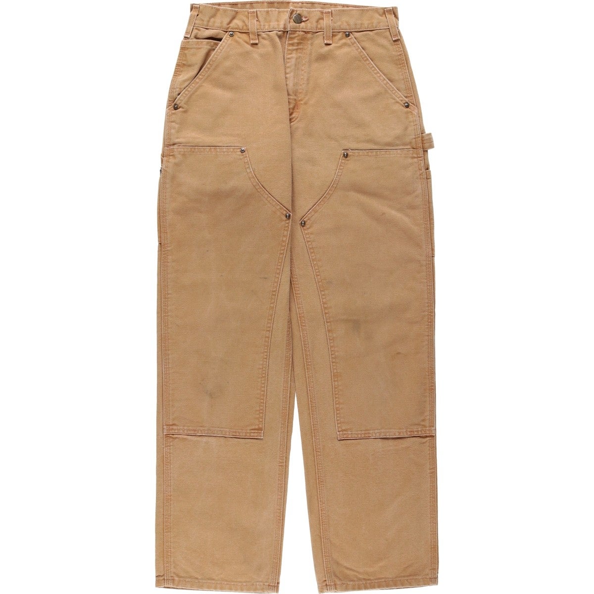 古着 カーハート Carhartt Original Dungaree Fit ペイント ダブルニー