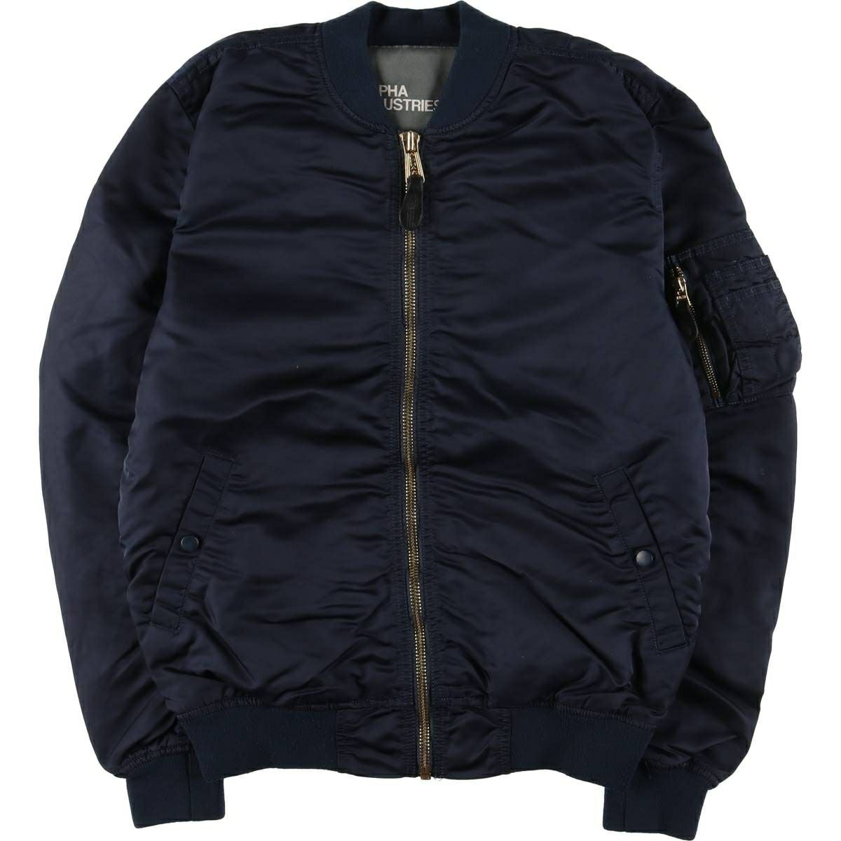 古着 シェビニオン CHEVIGNON MA-1タイプ 中綿入り ミリタリー