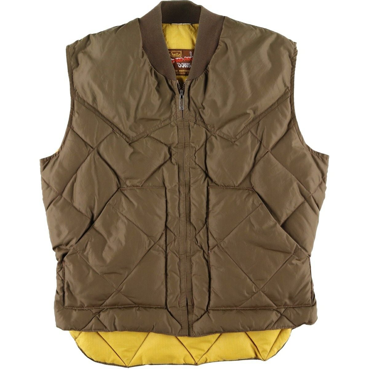 古着 70年代 ウォールズ WALLS ダウンベスト USA製 メンズM相当