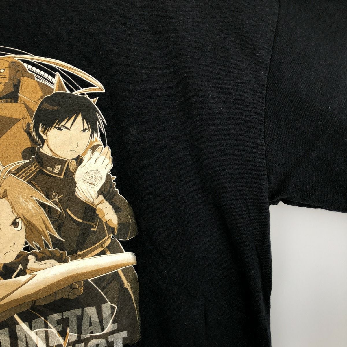 古着 FULLMETAL ALCHEMIST 鋼の錬金術師 キャラクタープリントロングT
