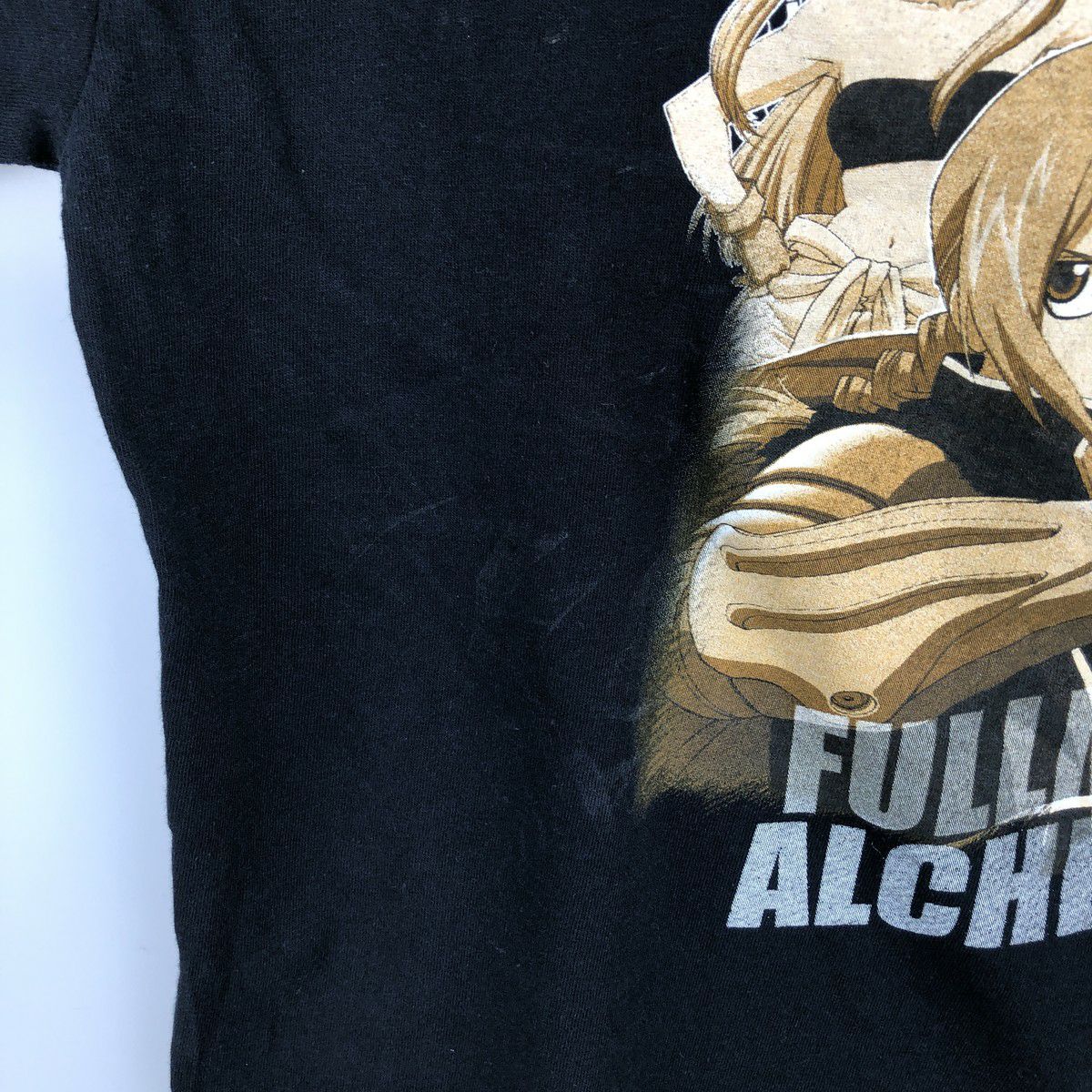 古着 FULLMETAL ALCHEMIST 鋼の錬金術師 キャラクタープリントロングT