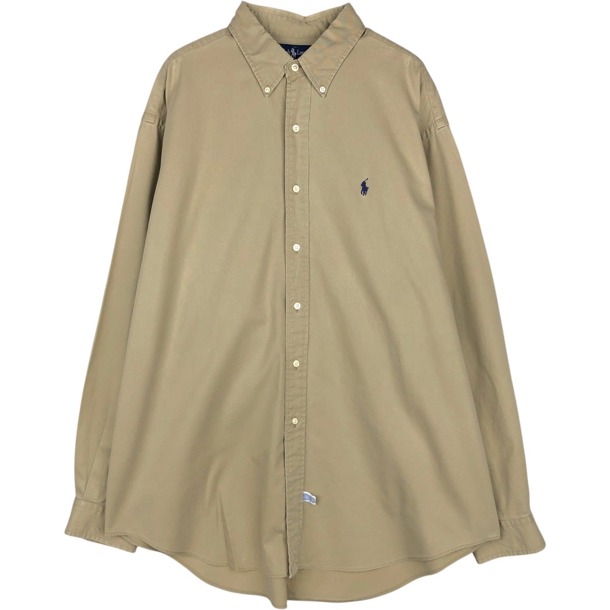 【新品未使用】ラルフローレンボタンダウンシャツ廃盤レアカラーM相当定価1.8万 古着 ラルフローレン Ralph Lauren 長袖 ボタンダウンシャツ メンズXL
