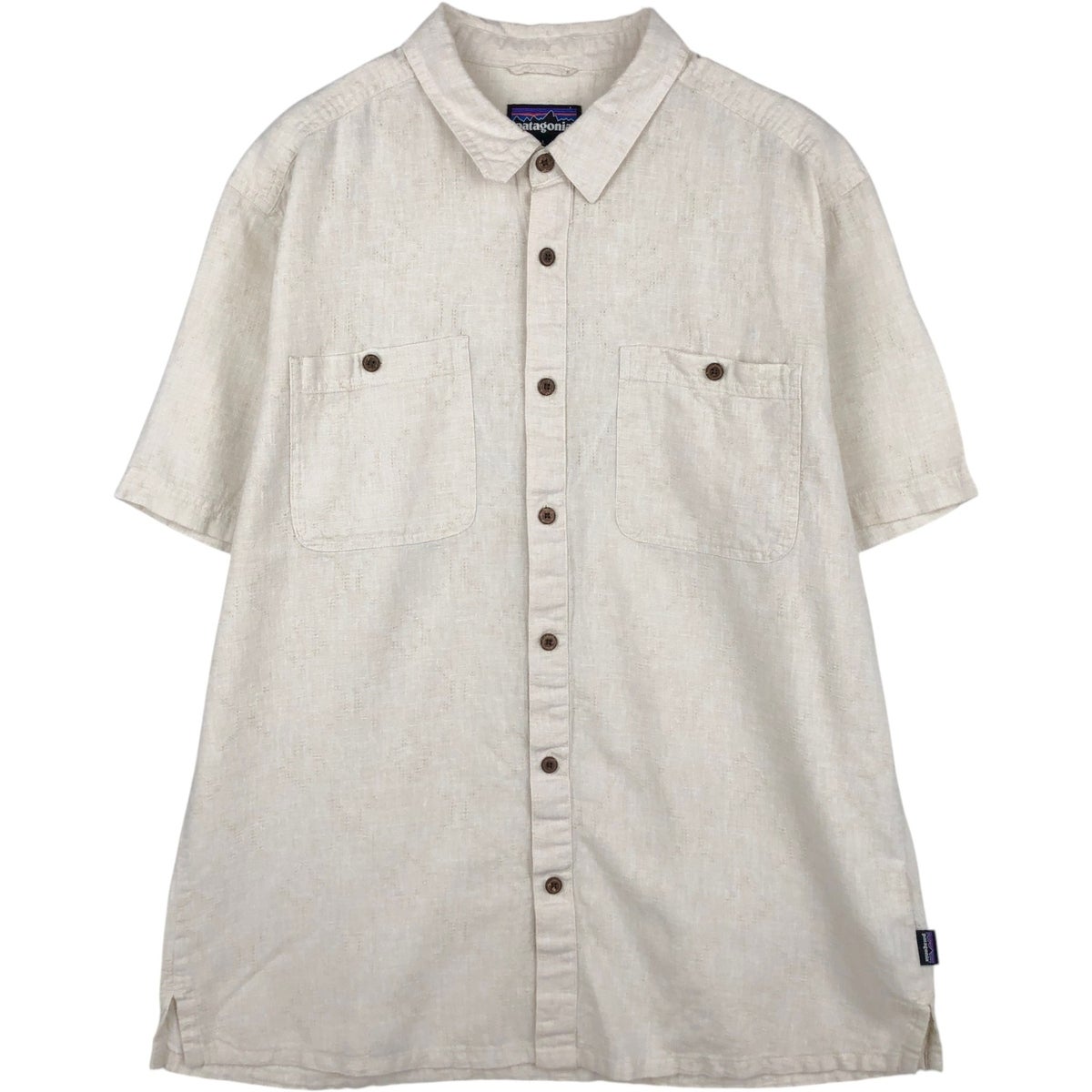 古着 パタゴニア Patagonia チェック柄 半袖 オーガニックコットン