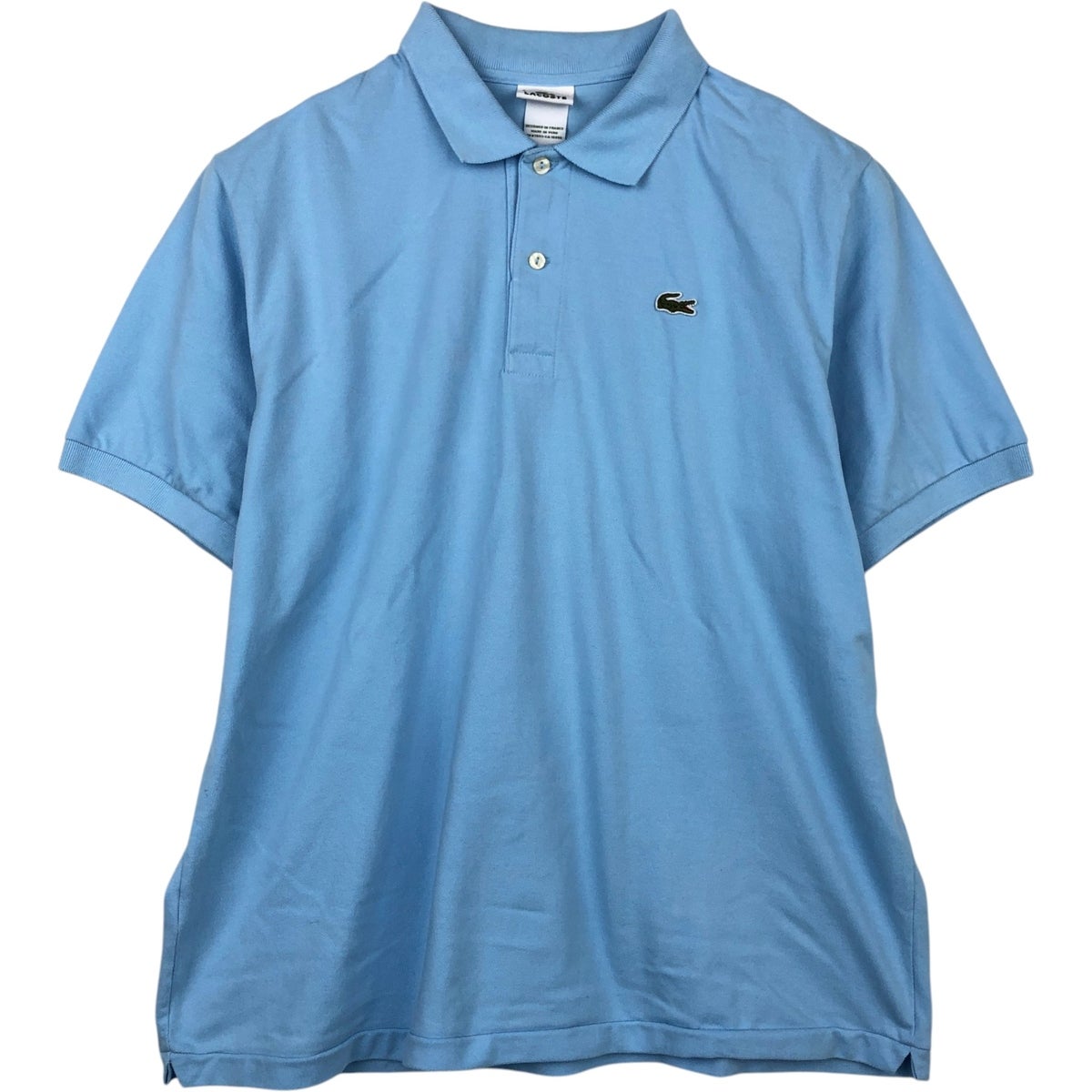 古着 ビッグサイズ ラコステ LACOSTE フランス企画 半袖 ポロシャツ 9