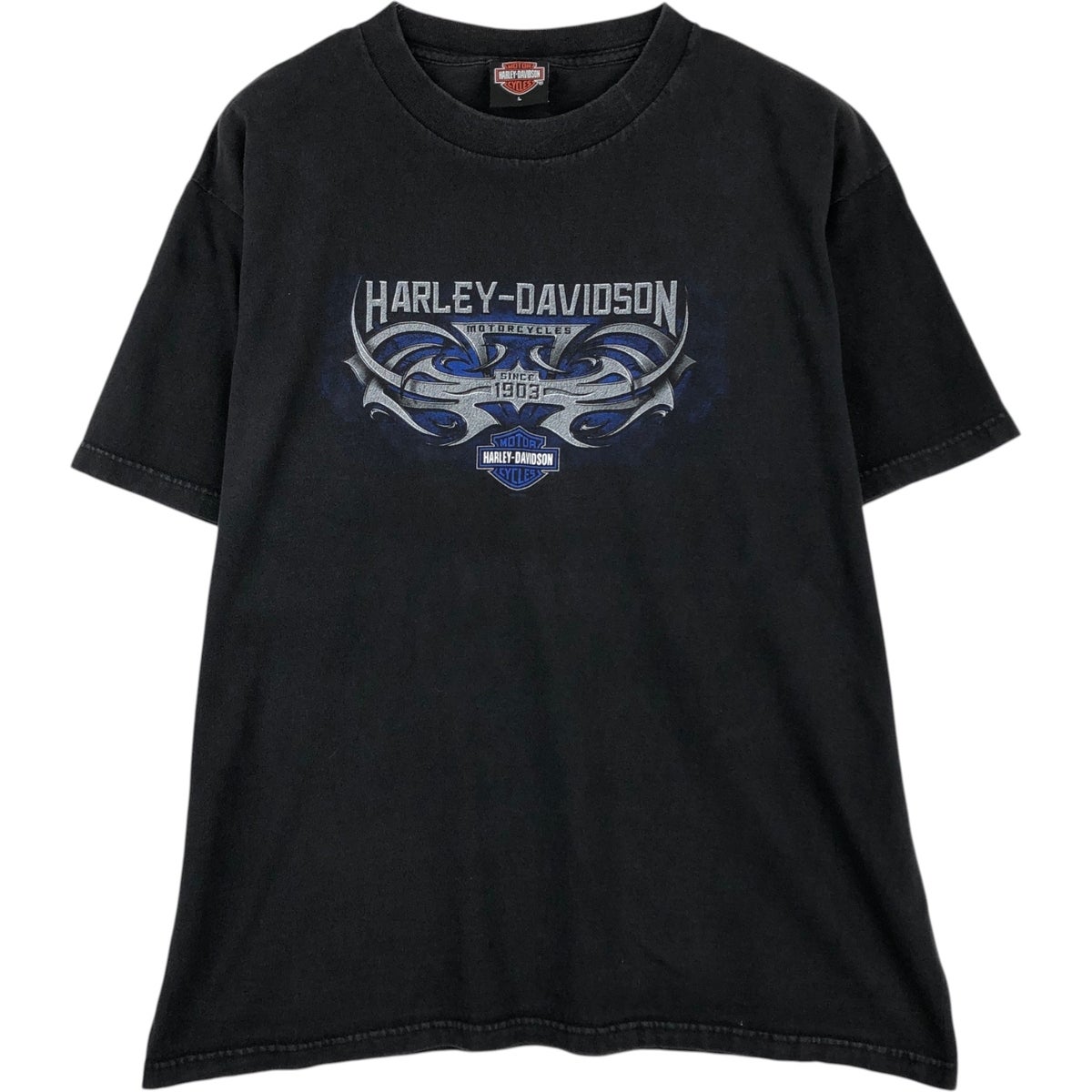 古着 00年代 ハーレーダビッドソン Harley-Davidson 龍柄 ドラゴン柄