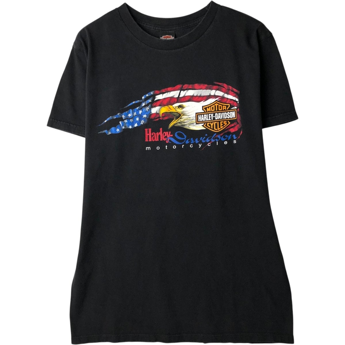 古着 00年代 ハーレーダビッドソン Harley-Davidson 鷲柄 イーグル柄