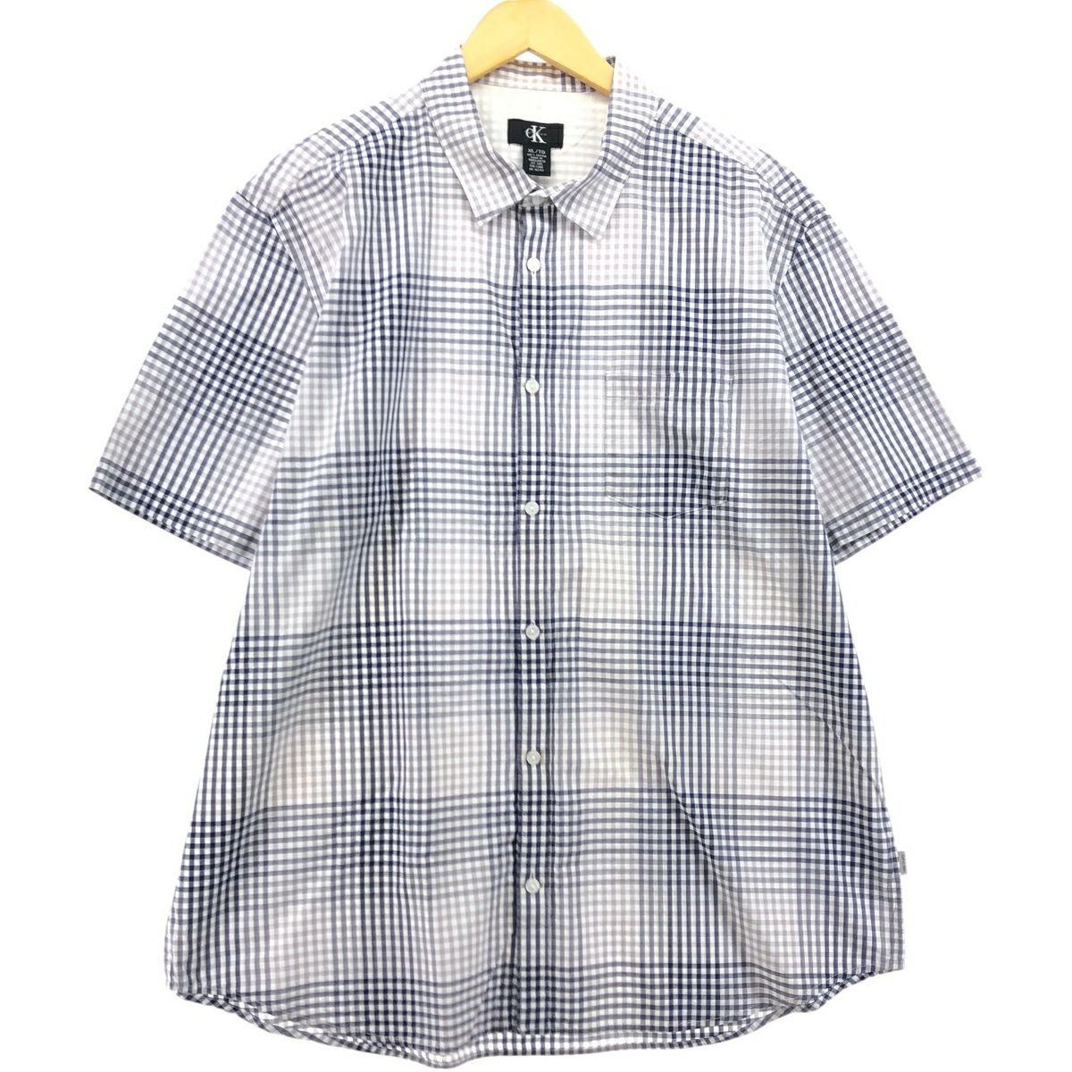 古着 00年代～ カルバンクライン Calvin klein ストライプ柄 ウール