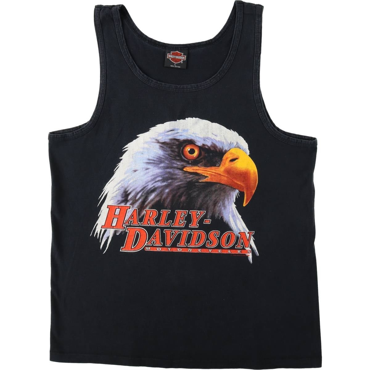 古着 90年代 ハーレーダビッドソン Harley-Davidson 鷲柄 イーグル柄