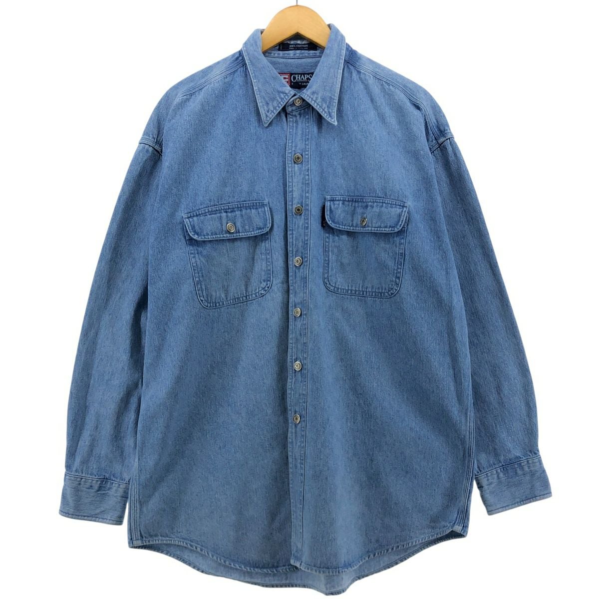 古着 90年代 ラルフローレン Ralph Lauren CHAPS チャップス 長袖