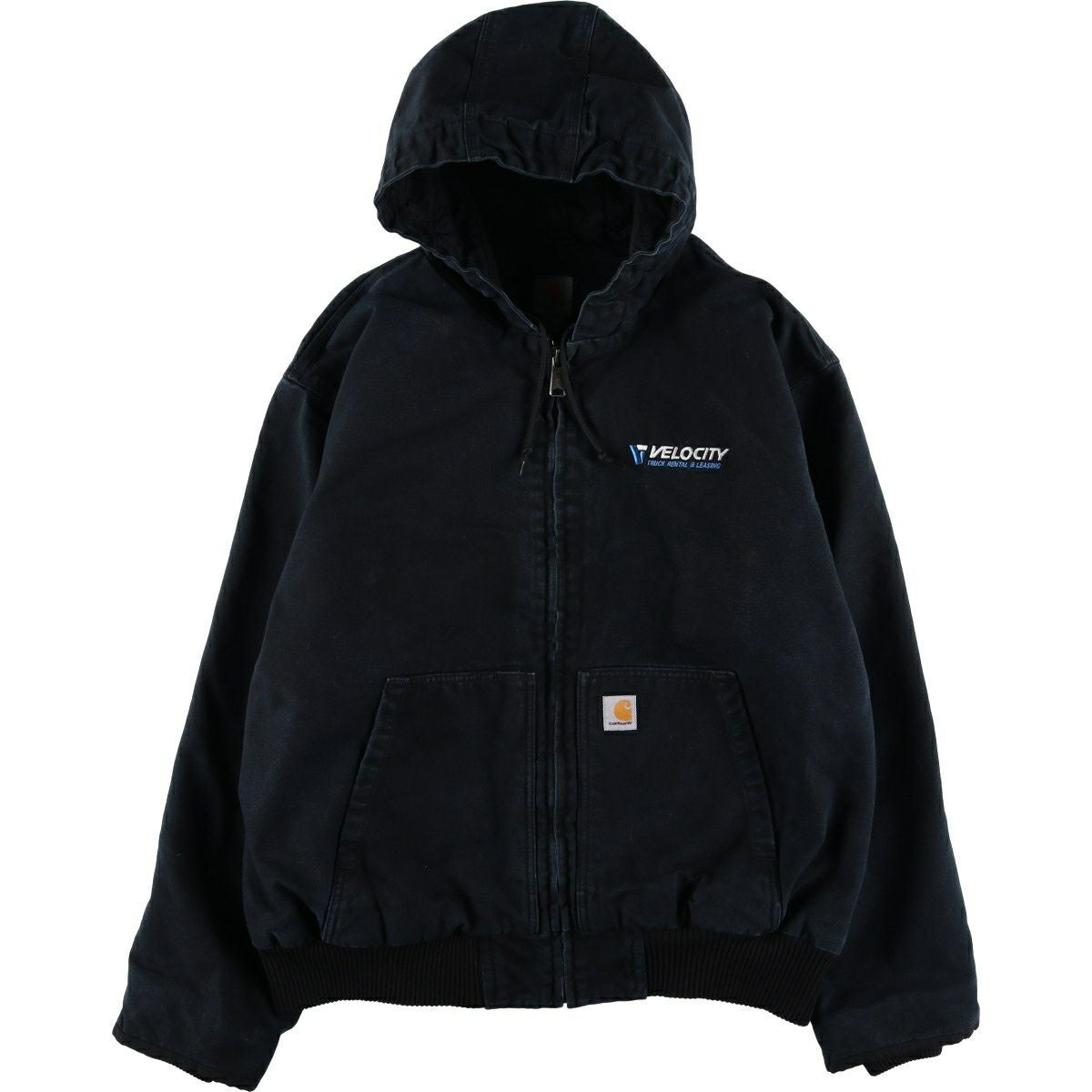 古着 カーハート Carhartt アクティブジャケット ダックフルジップ