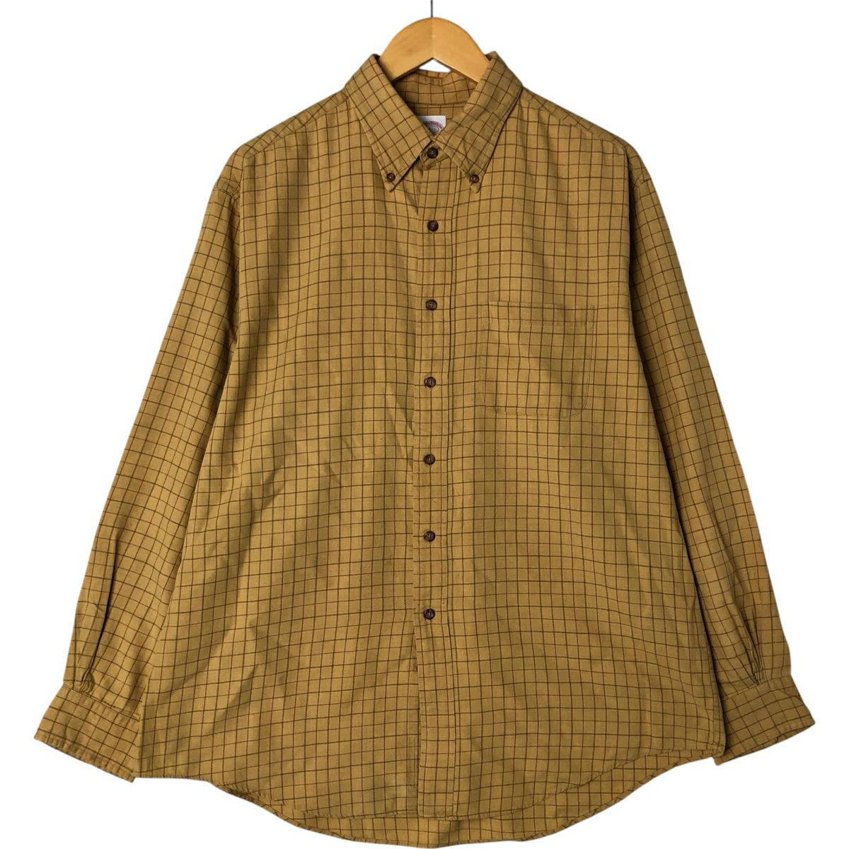 古着 ブルックスブラザーズ Brooks Brothers 346 長袖 ボタンダウンストライプシャツ メンズM相当 /eaa566047 古着 ブルックスブラザーズ Brooks Brothers 346 長袖 ボタンダウン