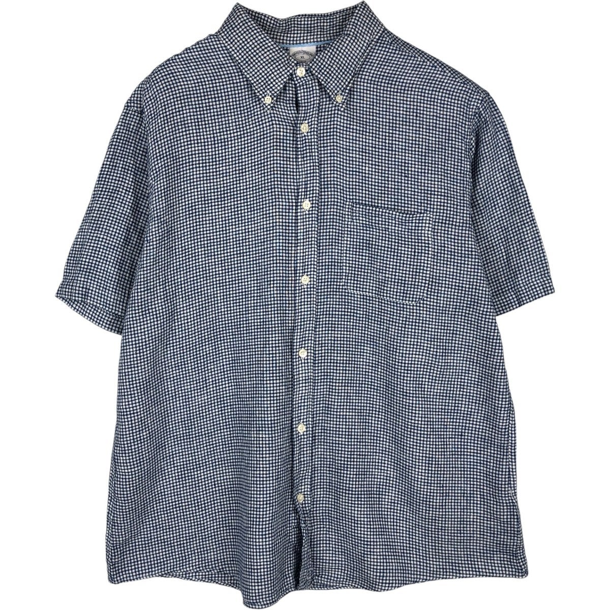 古着 ブルックスブラザーズ Brooks Brothers 346 チェック柄 半袖